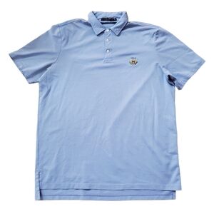 Ralph Lauren Sport Golf Polo Shirt Mens Large USGA logo‎ RLX Short sleeve